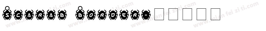 Scarab Border字体转换